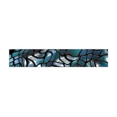 Old Spiderwebs On An Abstract Glass Flano Scarf (mini) by BangZart