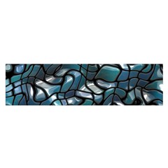 Old Spiderwebs On An Abstract Glass Satin Scarf (oblong) by BangZart