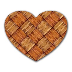 Vector Square Texture Pattern Heart Mousepads by BangZart