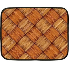 Vector Square Texture Pattern Fleece Blanket (mini) by BangZart