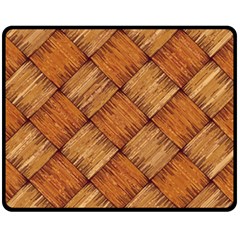 Vector Square Texture Pattern Fleece Blanket (medium) 