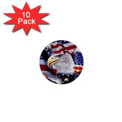 United States Of America Images Independence Day 1  Mini Buttons (10 Pack)  by BangZart