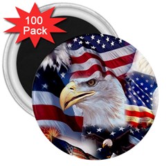 United States Of America Images Independence Day 3  Magnets (100 Pack)