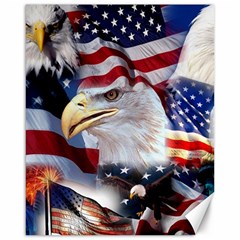 United States Of America Images Independence Day Canvas 16  X 20   by BangZart