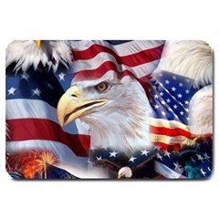 United States Of America Images Independence Day Large Doormat 