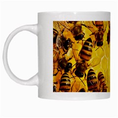 Honey Honeycomb White Mugs by BangZart