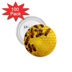 Honey Honeycomb 1 75  Buttons (100 Pack)  by BangZart