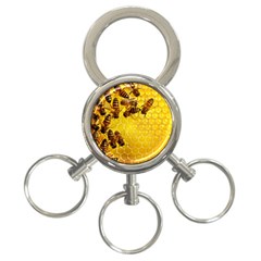 Honey Honeycomb 3-ring Key Chains by BangZart