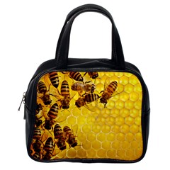 Honey Honeycomb Classic Handbags (one Side) by BangZart