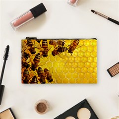 Honey Honeycomb Cosmetic Bag (small)  by BangZart