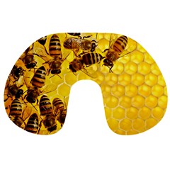 Honey Honeycomb Travel Neck Pillows by BangZart