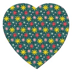 The Gift Wrap Patterns Jigsaw Puzzle (heart) by BangZart