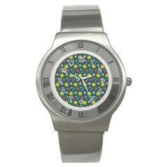 The Gift Wrap Patterns Stainless Steel Watch