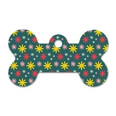 The Gift Wrap Patterns Dog Tag Bone (two Sides) by BangZart