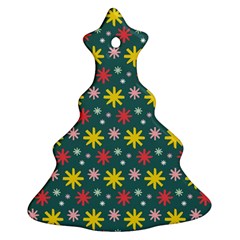 The Gift Wrap Patterns Christmas Tree Ornament (two Sides) by BangZart