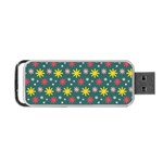 The Gift Wrap Patterns Portable USB Flash (One Side) Front