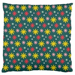 The Gift Wrap Patterns Large Flano Cushion Case (one Side) by BangZart