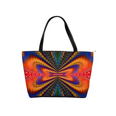 Casanova Abstract Art Colors Cool Druffix Flower Freaky Trippy Shoulder Handbags by BangZart