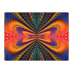 Casanova Abstract Art Colors Cool Druffix Flower Freaky Trippy Double Sided Flano Blanket (mini) 