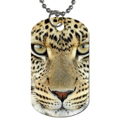 Leopard Face Dog Tag (one Side) by BangZart