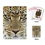 Leopard Face Playing Card Back