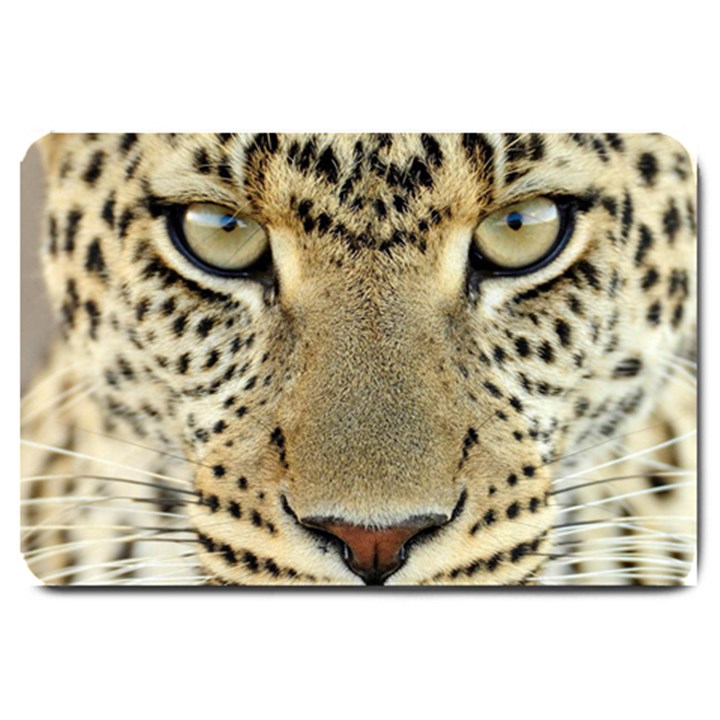 Leopard Face Large Doormat 