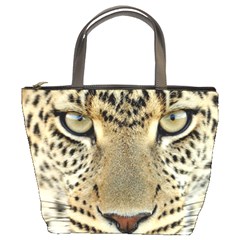 Leopard Face Bucket Bags