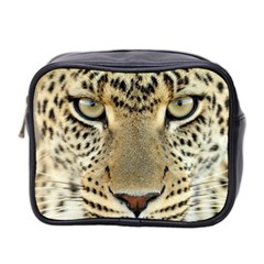 Leopard Face Mini Toiletries Bag 2-side