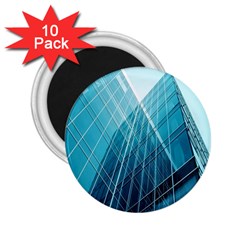 Glass Bulding 2 25  Magnets (10 Pack)  by BangZart