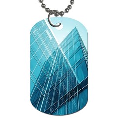 Glass Bulding Dog Tag (two Sides) by BangZart