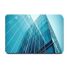 Glass Bulding Small Doormat  by BangZart