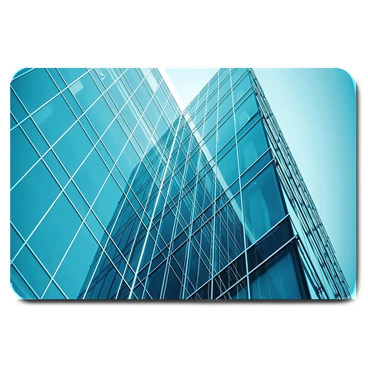 Glass Bulding Large Doormat 