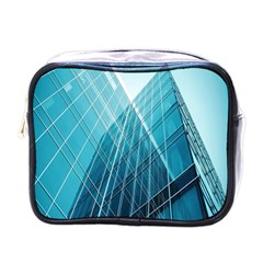 Glass Bulding Mini Toiletries Bags by BangZart