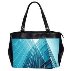 Glass Bulding Office Handbags (2 Sides)  by BangZart