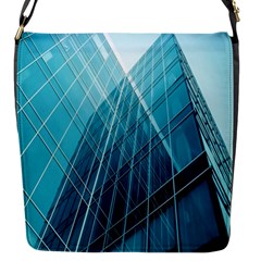 Glass Bulding Flap Messenger Bag (s) by BangZart