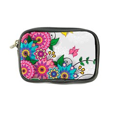 Flowers Pattern Vector Art Coin Purse by BangZart