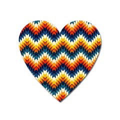 The Amazing Pattern Library Heart Magnet by BangZart