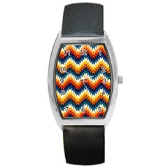 The Amazing Pattern Library Barrel Style Metal Watch by BangZart