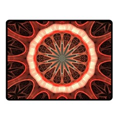 Circle Pattern Fleece Blanket (small)