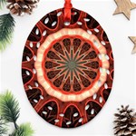 Circle Pattern Ornament (Oval Filigree) Front