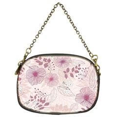 Leaves Pattern Chain Purses (one Side) 