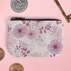 Leaves Pattern Mini Coin Purses