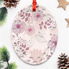 Leaves Pattern Ornament (oval Filigree)