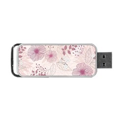 Leaves Pattern Portable Usb Flash (one Side)