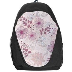 Leaves Pattern Backpack Bag by BangZart