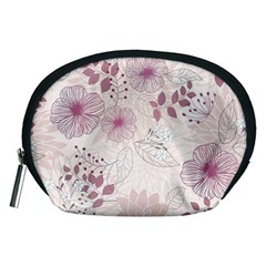 Leaves Pattern Accessory Pouches (medium) 