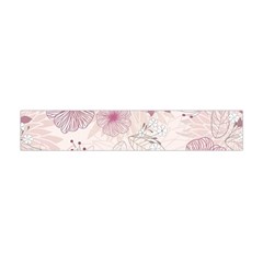 Leaves Pattern Flano Scarf (mini)