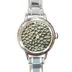 Ocean Pattern Round Italian Charm Watch by BangZart