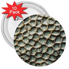 Ocean Pattern 3  Buttons (10 Pack)  by BangZart