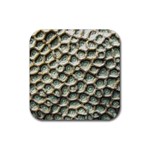 Ocean Pattern Rubber Coaster (Square)  Front